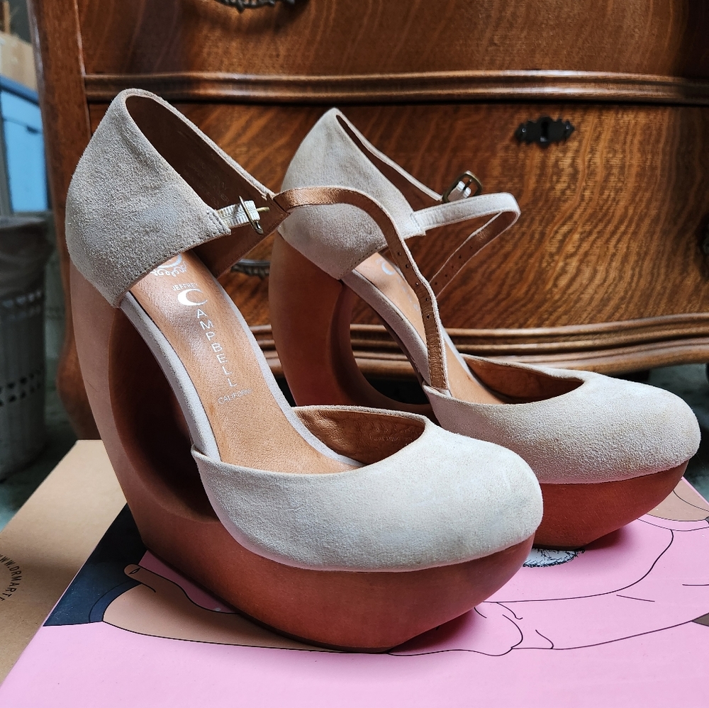 Jeffrey Campbell Suede Platforms
